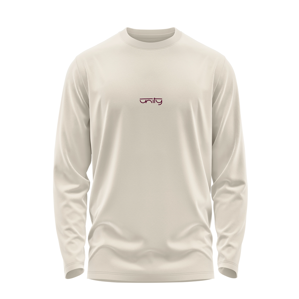 LONGSLEEVE_Logosmall_Mandala_front_beige_bordeaux.webp